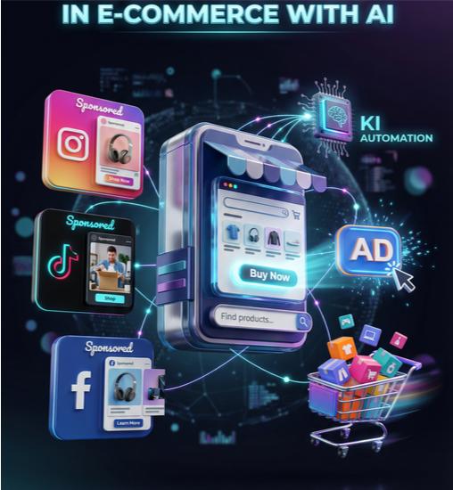 Social Media Ads im E-Commerce mit Intensivkurs KI